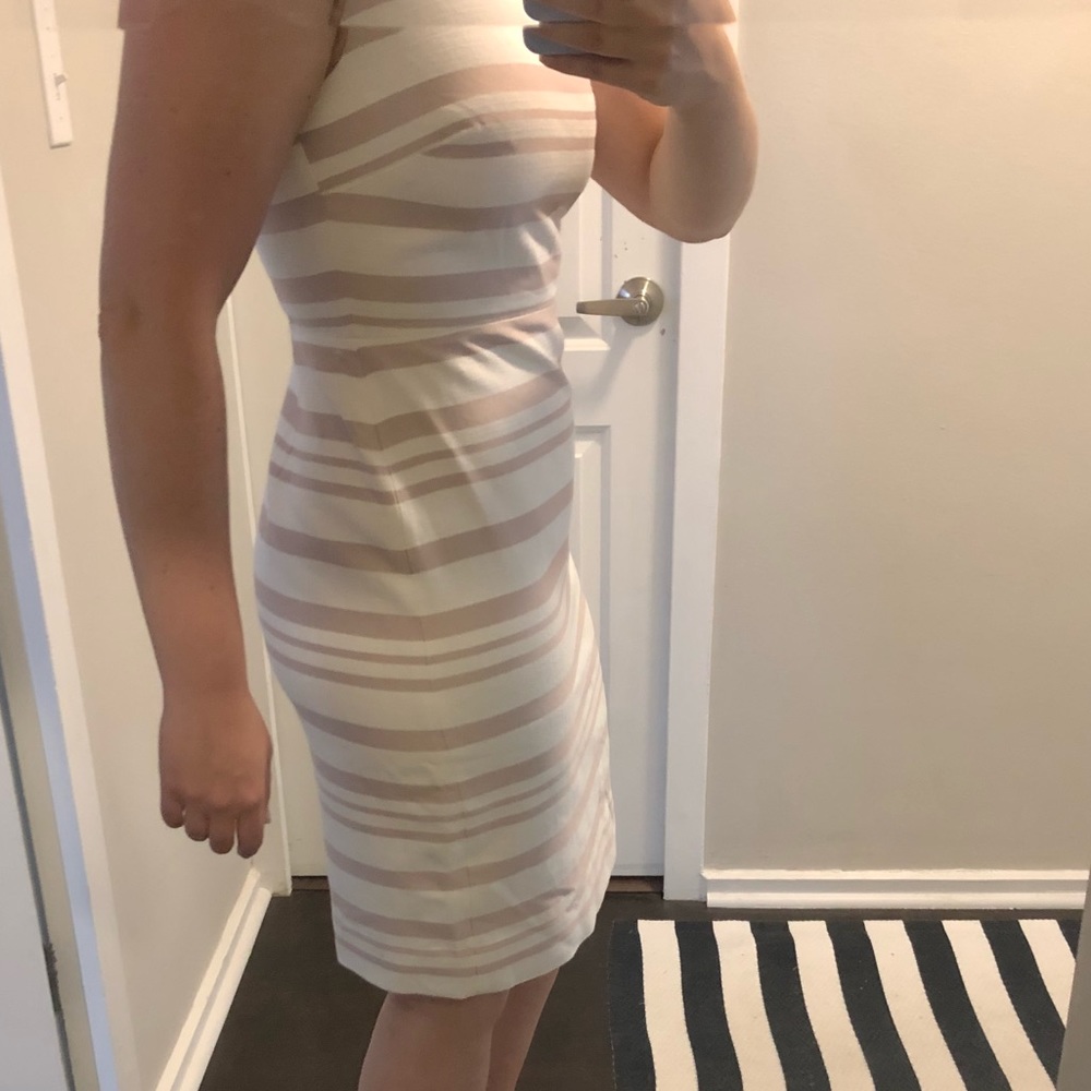 NWT J Crew Striped Suit Dress - Picture 4 of 12